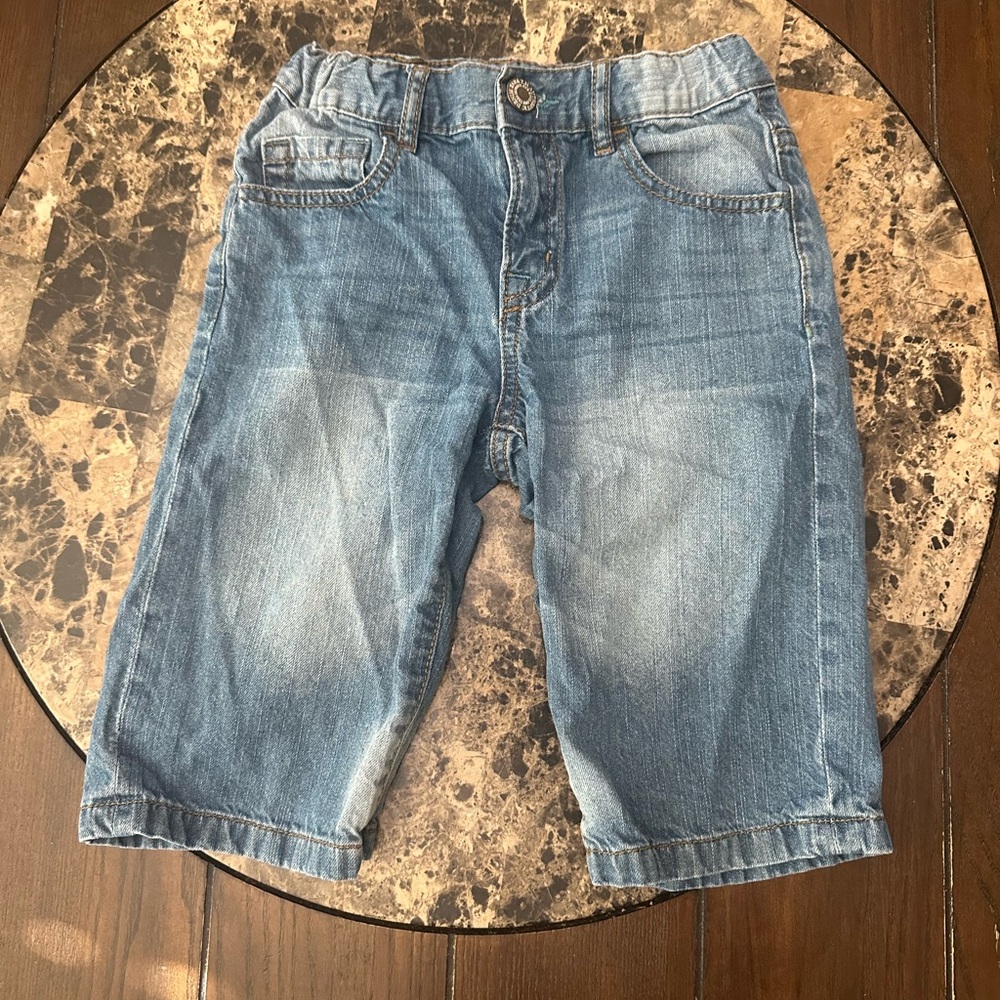 Kids Blue Denim Shorts